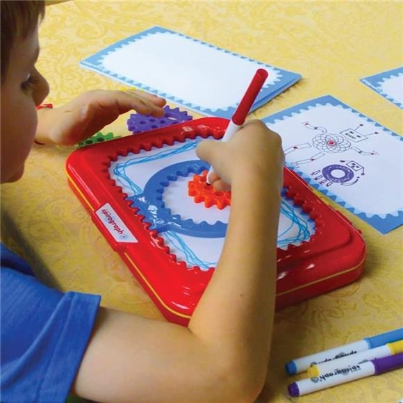Jumbo Sized Gears — Arts and Craft Design Kit for Smaller Hands — Ages 3+ - Picture 6 of 6